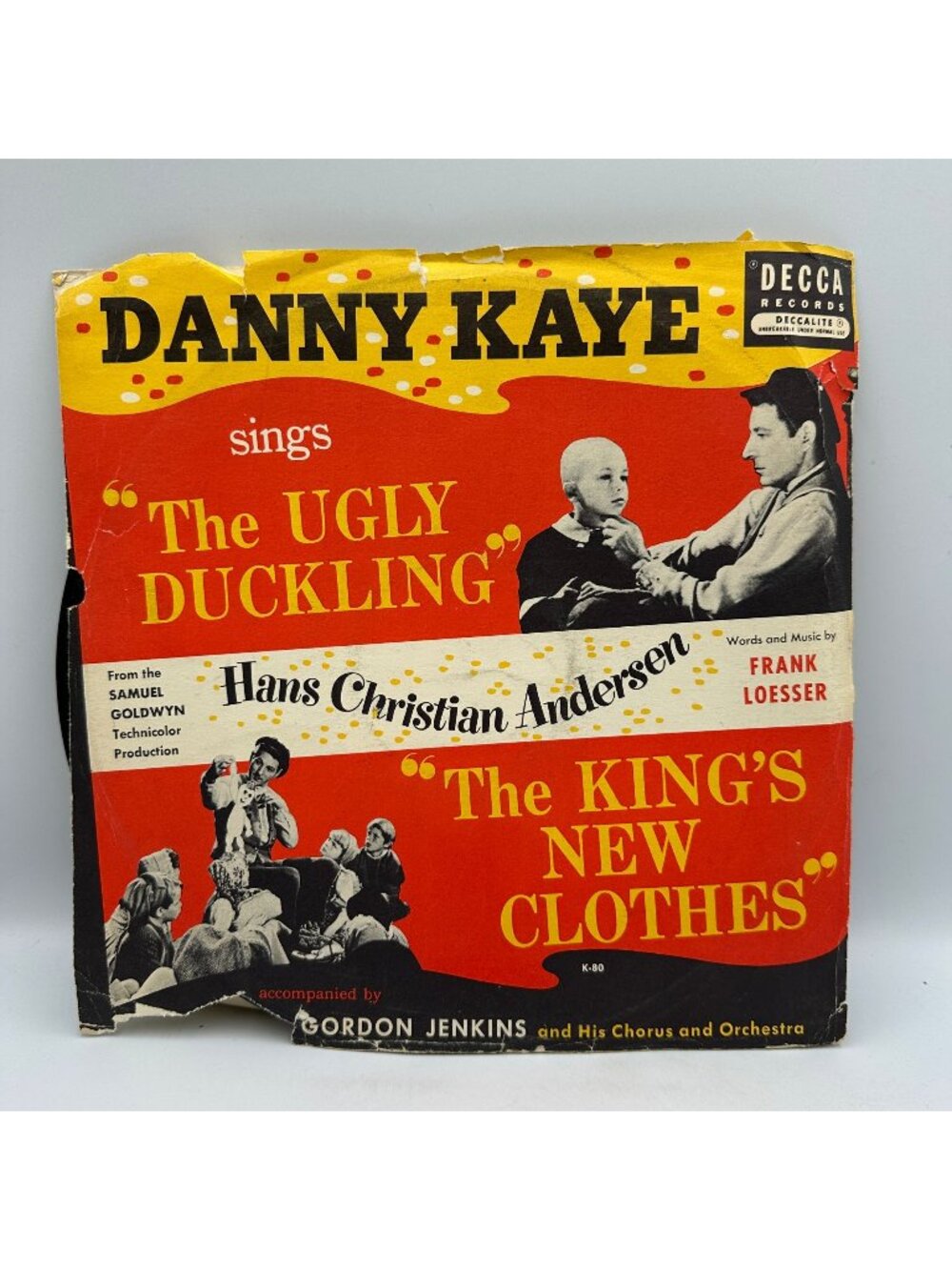 Danny Kaye The Ugly Duckling & The Kings New Clothes Hans Christian Andersen LP